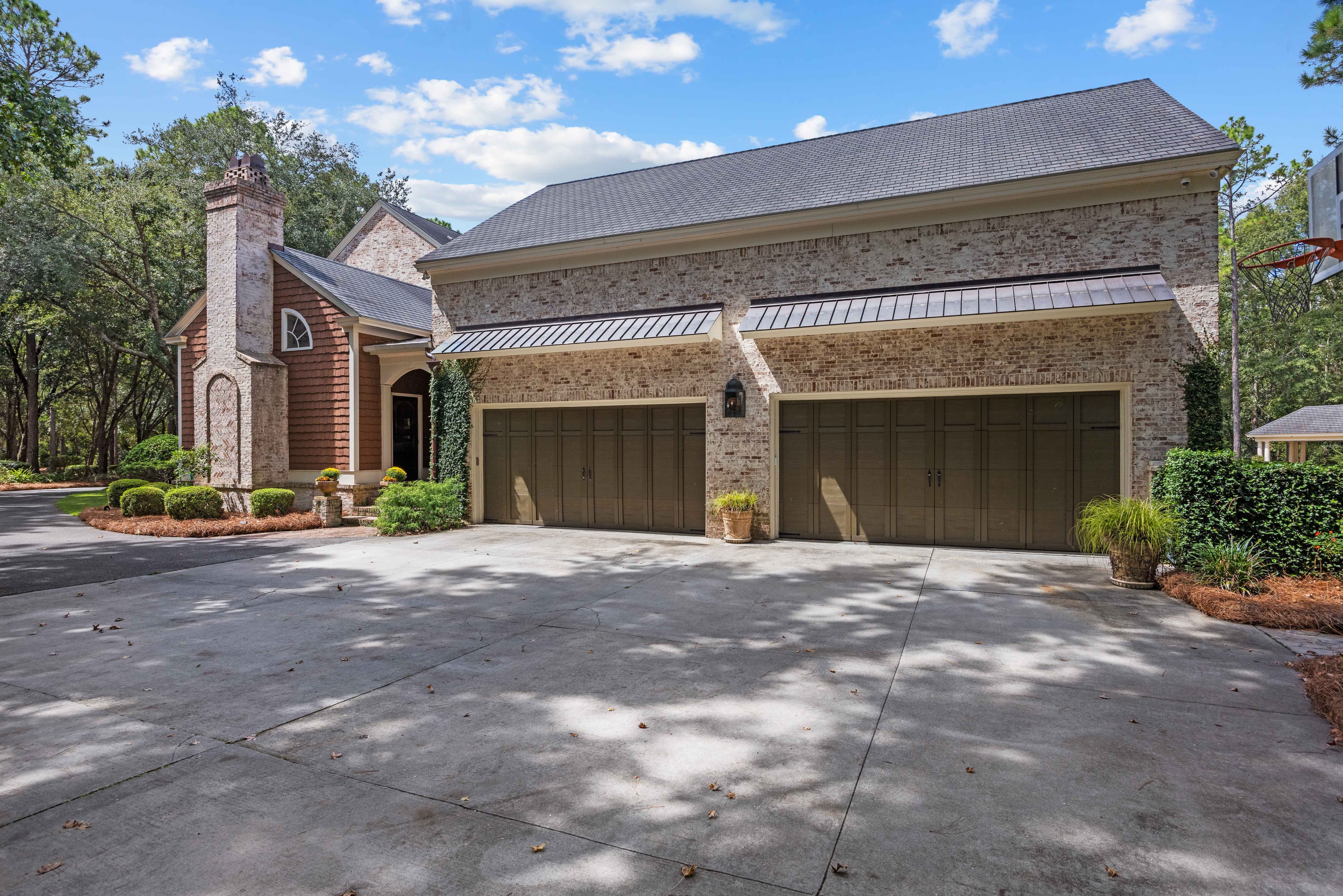 Yard and landscaping