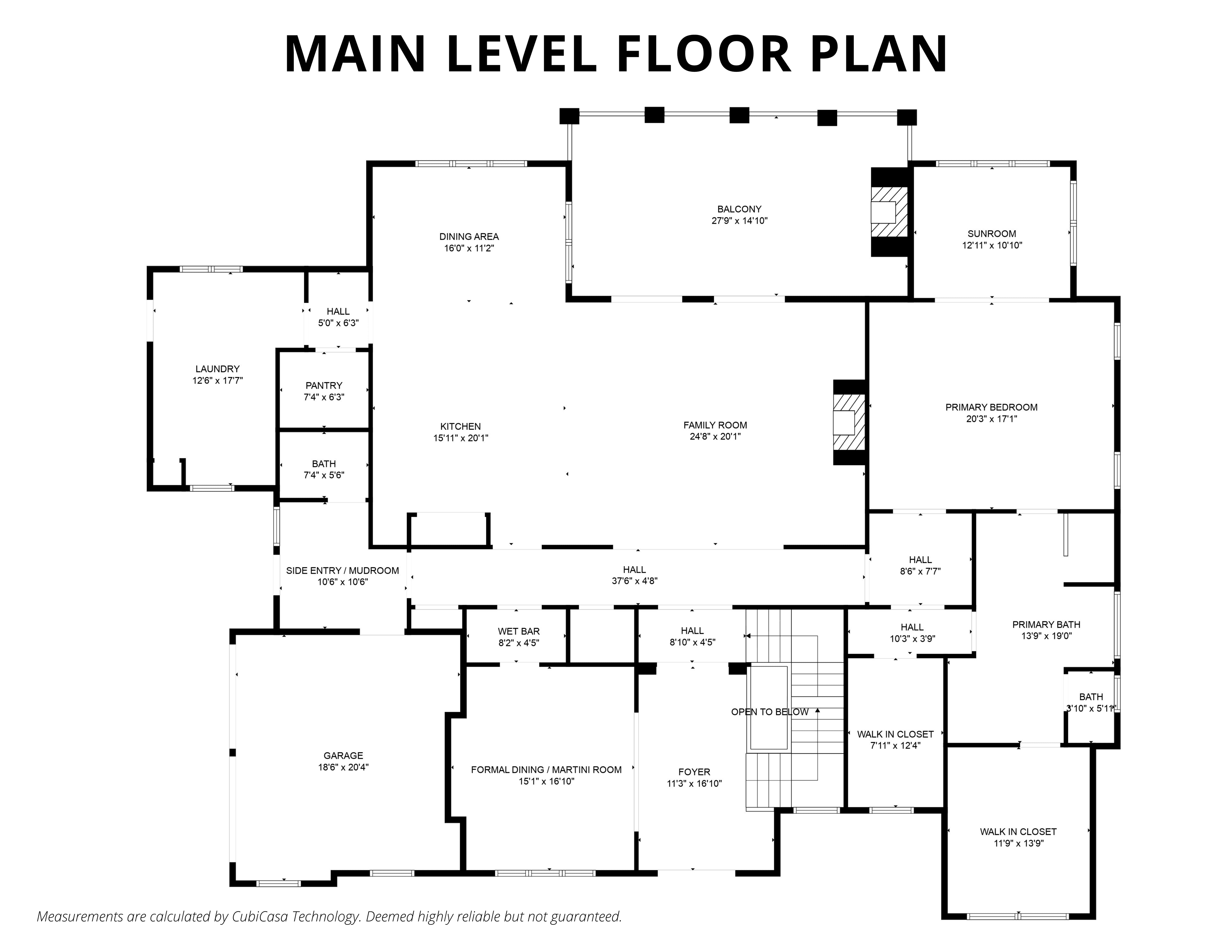 main floor plan